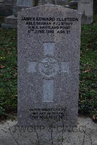 Hong Kong Cemetery - Elletson, James Edward